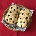 COCONA02's cooksnap of when they made オリーブ＆ローズマリー✿フォカッチャ✿.