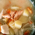 ぷぬーぴーさん's cooksnap of when they made 簡単　鮭のお味噌汁.