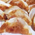 Hito☆a's cooksnap of when they made 簡単 チーズ＆トマト餃子.