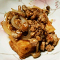 クックC2UMZC☆'s cooksnap of when they made 厚揚げと挽肉のあんかけ.
