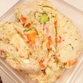 ponococo's cooksnap of when they made ぽってりヘルシー☆おからサラダ.