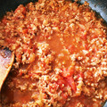 ぷぅたろうざむらい's cooksnap of when they made 30分程で完成✴ミートソース.