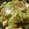 低カロ探検隊's cooksnap of when they made 切って煮るだけ！キャベツと厚揚げの煮浸し.