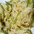cotton777's cooksnap of when they made アスパラとえのきの醤油マヨ炒め.