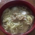 キャップとラム's cooksnap of when they made 簡単！絶品塩ラーメンスープ♪.