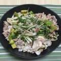 wanko8686's cooksnap of when they made 夏風邪撃退！豚しゃぶアボカド生姜醤油.