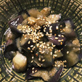 夏女旅娘's cooksnap of when they made なすとオクラのゴマ浸し.