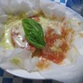 miyuki12's cooksnap of when they made レンジで簡単♪トマトと玉葱のチーズ乗せ.