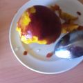 Yokchina's cooksnap of when they made スプーンを使う桃のむき方.