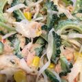 Ken-Z's cooksnap of when they made ＊苦くない！ゴーヤとツナサラダ＊.