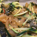 Ken-Z's cooksnap of when they made 中華クラゲで☆きゅうりとわかめの和え物.