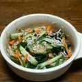 ☆一星☆'s cooksnap of when they made 栄養満点！オクラ・わかめ・しらすの和え物.