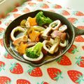 あやちん０８１６'s cooksnap of when they made 簡単☆スキレットでアヒージョ.