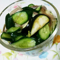 きゃんちゃん♪'s cooksnap of when they made きゅうり、なす、みょうがの浅漬け.