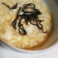 ニネンセイ's cooksnap of when they made 梅と塩こんぶの雑炊！.