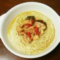 ともみろ's cooksnap of when they made いなばのグリーンカレーそうめん.