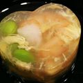 みそたろん's cooksnap of when they made お洒落に☆海老と三つ葉の寒天寄せ.
