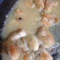 波平温泉's cooksnap of when they made 鶏ももの中華みぞれ炒め.