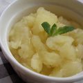 だいさな's cooksnap of when they made りんごだけ煮りんご☆で簡単シャーベット♪.