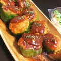 ちぃぱてぃ's cooksnap of when they made ふっくらジューシー☆ピーマンの肉詰め.