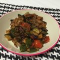 S72☆'s cooksnap of when they made ゴロゴロ豚肉と夏野菜のバジル炒め〜♪.