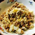 OoTOMOoO's cooksnap of when they made 豚挽き肉とキャベツのコチュジャン炒め.