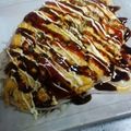 綺桜。's cooksnap of when they made 給料日前に！満足もやしのお好み焼き風～♪.