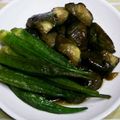 かなりんココりん's cooksnap of when they made 手抜き流♪ナスとおくらの揚げ煮浸し風.
