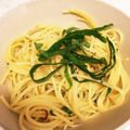 seatome's cooksnap of when they made シラスと茗荷と紫蘇のパスタ.