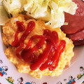 のび太くん1976's cooksnap of when they made ふわとろ卵とチーズのオムライス♪.
