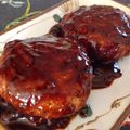 Megみんみん★彡's cooksnap of when they made ウチの定番*ふっくらハンバーグ.
