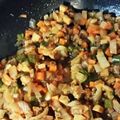 ふうたんこ's cooksnap of when they made お一人様ランチ～豆腐のチーズキーマカレー.