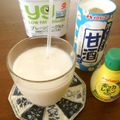 T0moco's cooksnap of when they made 飲む点滴☆甘酒ヨーグルトドリンク.