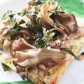 ☆ﾊﾟｲﾝ☆'s cooksnap of when they made わさびマヨネーズ風味　まいたけトースト.