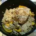 あはもパパ's cooksnap of when they made ダッチオーブン 鶏きのこ飯.