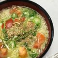 ななお_k's cooksnap of when they made たっぷり野菜の、あっさり塩らーめん.