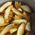 はーとねこ's cooksnap of when they made パパイヤの漬物（母の味）.