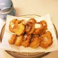 mizuponksk's cooksnap of when they made 驚愕！ヨーグルトでふわふわ豆腐ドーナツ.