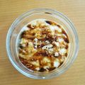 シナモシナモ's cooksnap of when they made ヨーグルトにはちみつきな粉ﾌﾟﾗｽ黒蜜.