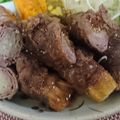cafeorange's cooksnap of when they made えのきの牛肉巻き(o^－^o).