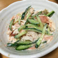 ゆぅみダッフィー's cooksnap of when they made しっとりささみとピリ辛明太子のサラダ.