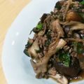 kiyo4165's cooksnap of when they made 茄子とひき肉のしそ炒め.