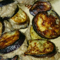 misakitcen's cooksnap of when they made なすの挽き肉のはさみ焼き.