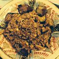 キャビィーママ's cooksnap of when they made 茄子としめじのピリ辛麻婆茄子.