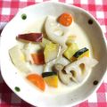 riramuhffy's cooksnap of when they made 豆乳で❄食べる根菜スープ♪.
