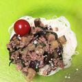 みぃーーみ☆'s cooksnap of when they made ◉なすと肉味噌のしっとりふりかけ.