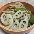 ｼｮｺﾗmode's cooksnap of when they made レンコンとしし唐のきんぴら.