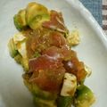 さくらスキップ's cooksnap of when they made わさび醤油で♪生ハムとアボカドのサラダ.