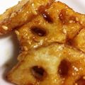 クックP90MXE☆'s cooksnap of when they made レンコンの甘辛焼き.