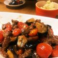 。34。's cooksnap of when they made 牛肉とミニトマトのオイスターソース炒め.